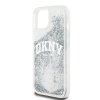DKNY DKHCP15SLBNAET iPhone 15 / 14 / 136.1 biały/white hardcase Liquid Glitter Big Logo